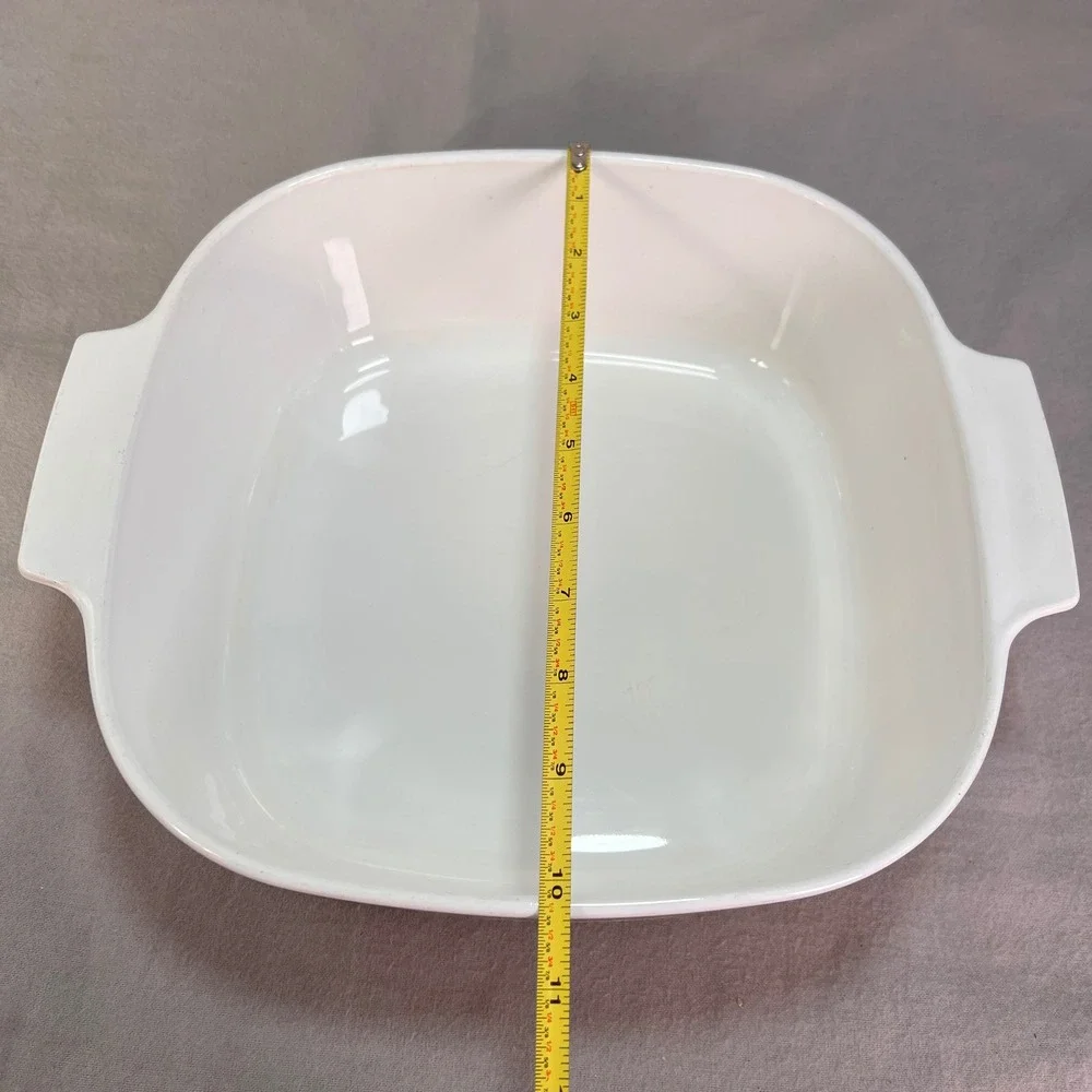 Corning Ware Spice of Life L'Echalote La Sauge A8B 4‎ Quart Square Casserole USA